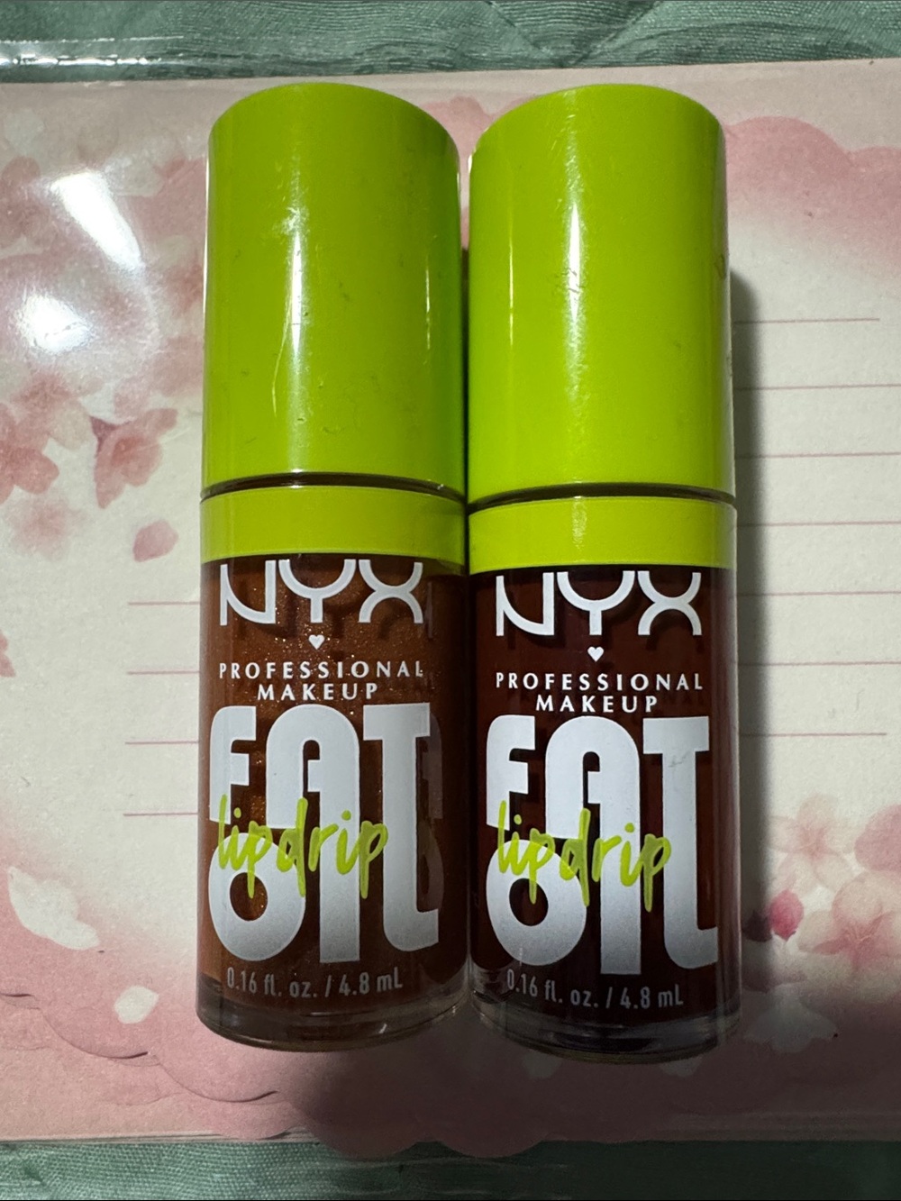 NYX FAT OIL Lip Drip Liquid Lipstick Follow Back & Status Update Shade